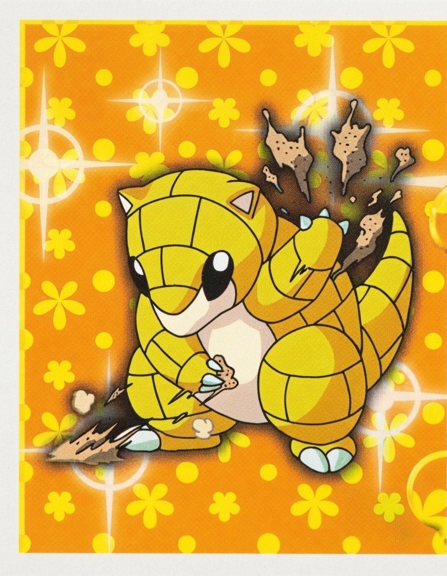 Numéro 196 - Autocollant Pokémon Merlin Collections Nintendo