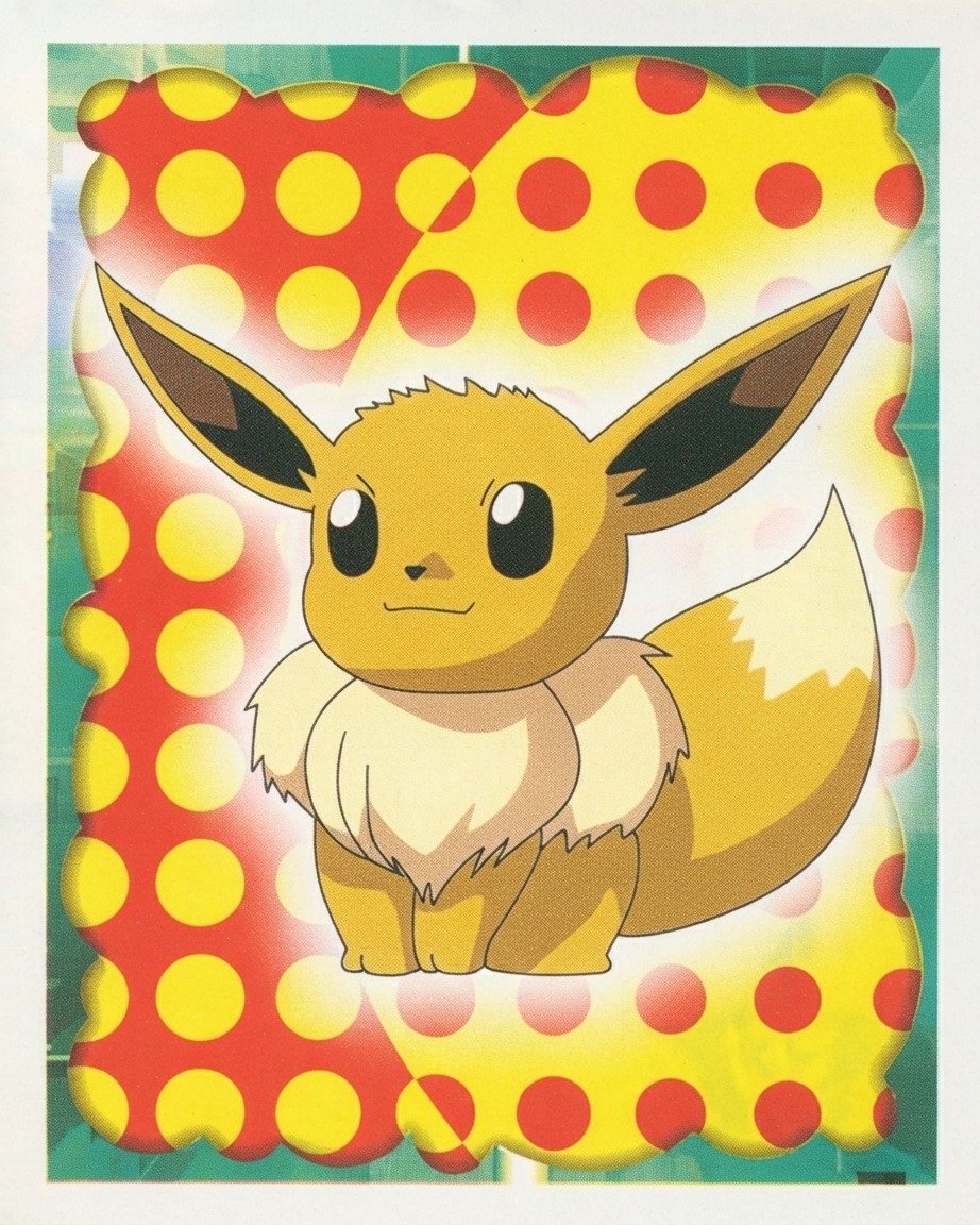 Numéro 133 - Autocollant Pokémon Merlin Collections Nintendo