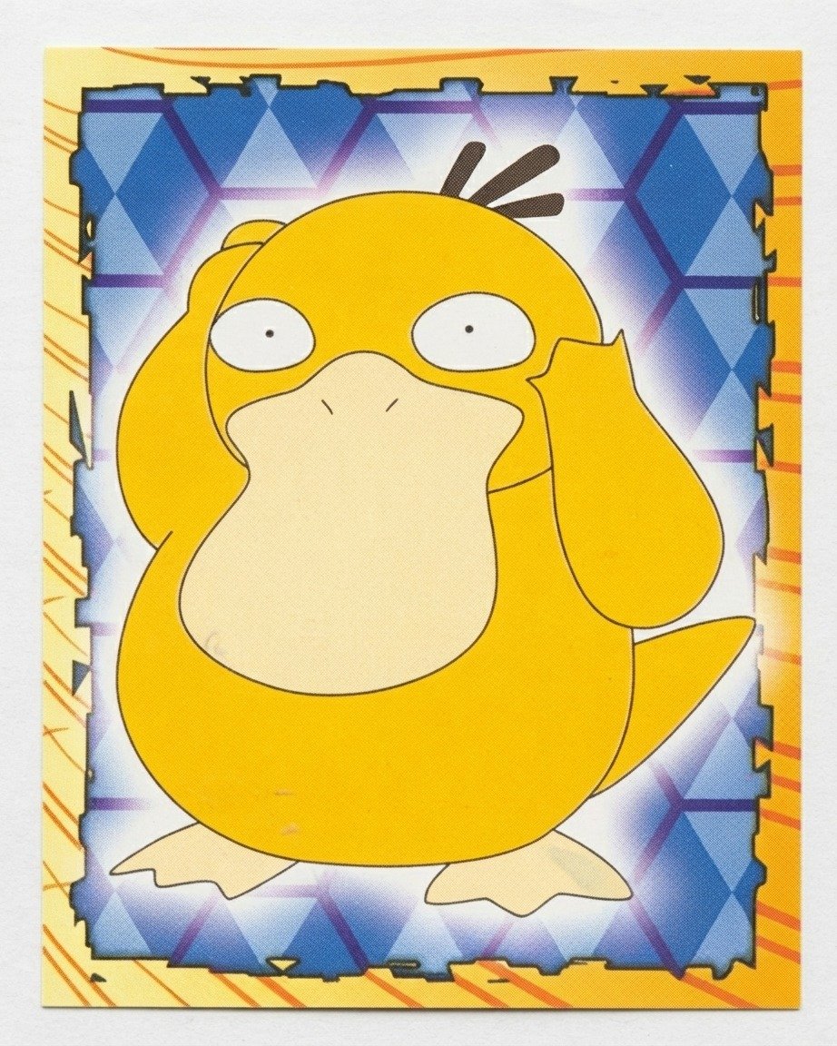 Numéro 54 - Autocollant Pokémon Merlin Collections Nintendo