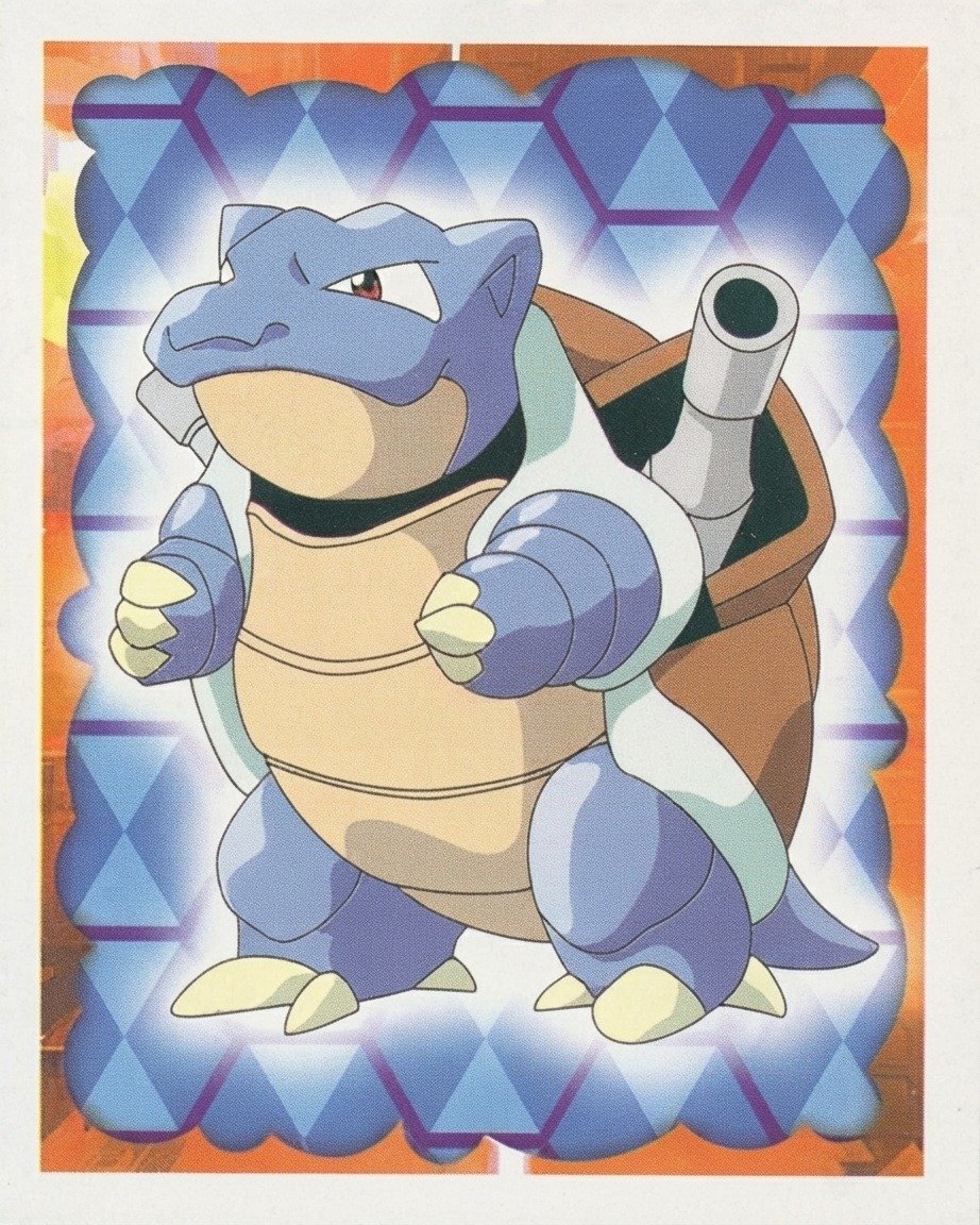 Numéro 9 - Autocollant Pokémon Merlin Collections Nintendo