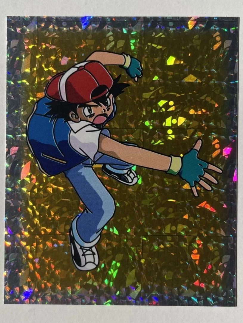 S26 Sacha Autocollant Pokémon Merlin Collections Nintendo
