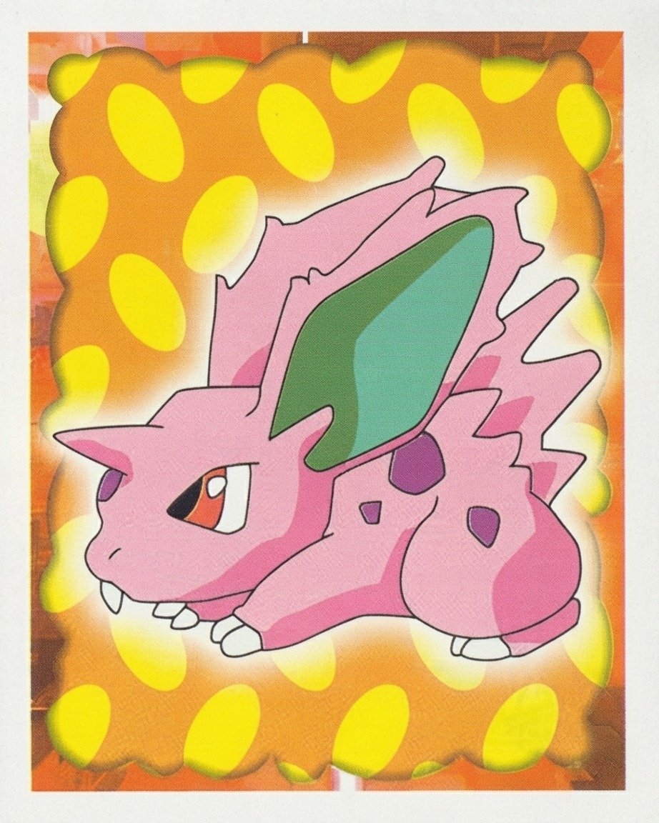 Numéro 32 - Autocollant Pokémon Merlin Collections Nintendo