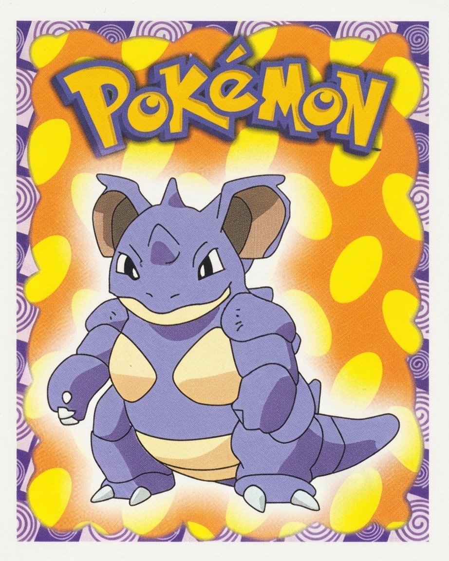 Numéro 31 - Autocollant Pokémon Merlin Collections Nintendo