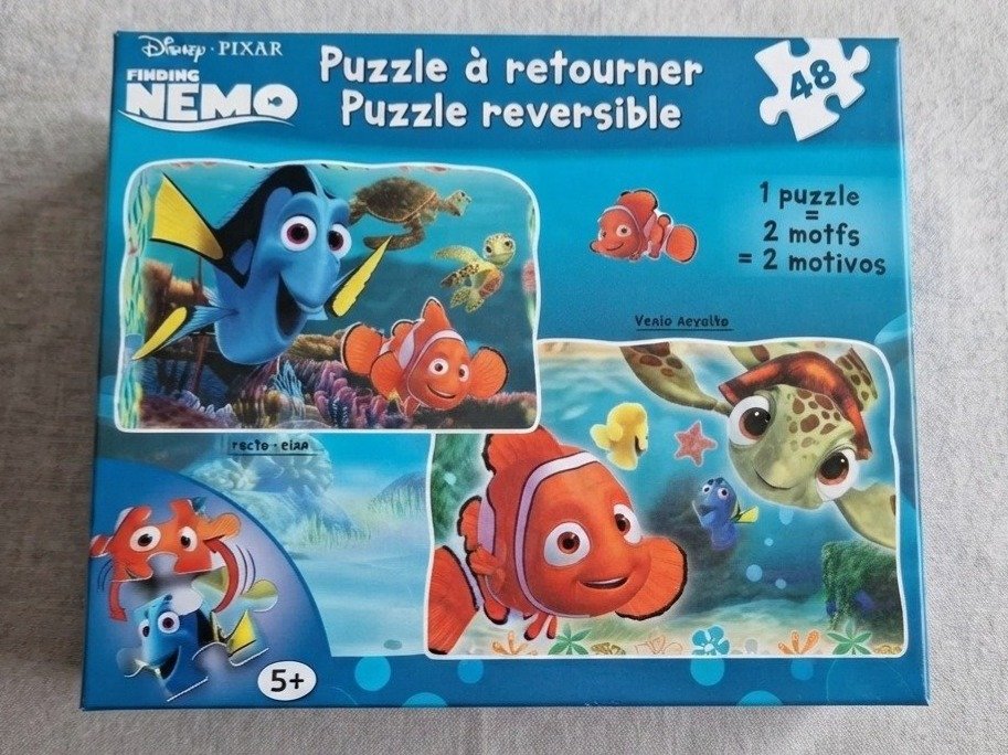 Puzzle recto-verso Nemo & Dory - 48 pièces