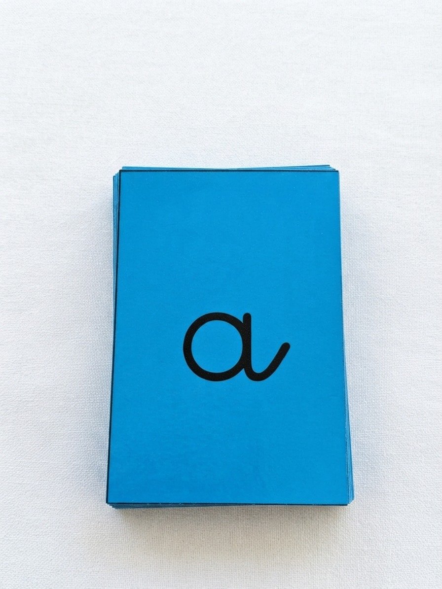Kit de 26 alphabets minuscules cursives